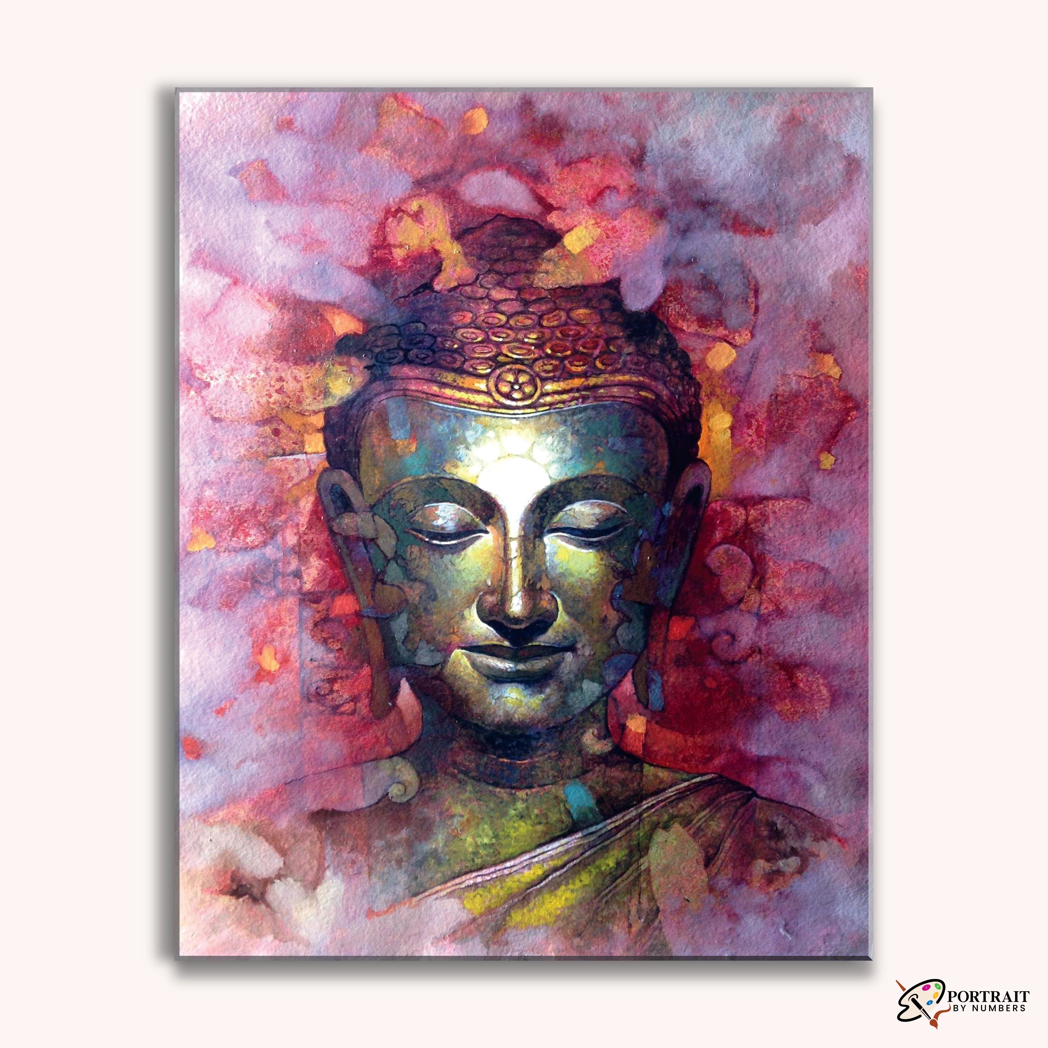 Buddha -  Paint by Numbers Kit for Adults -  Portrait By Numbers