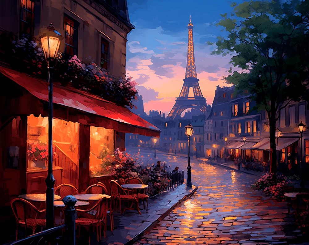 Calm Streets of Paris