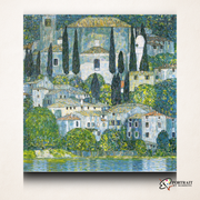 Cassone Church - Gustav Klimt -  Paint by Numbers Kit for Adults -  Portrait By Numbers