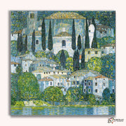 Cassone Church - Gustav Klimt -  Paint by Numbers Kit for Adults -  Portrait By Numbers