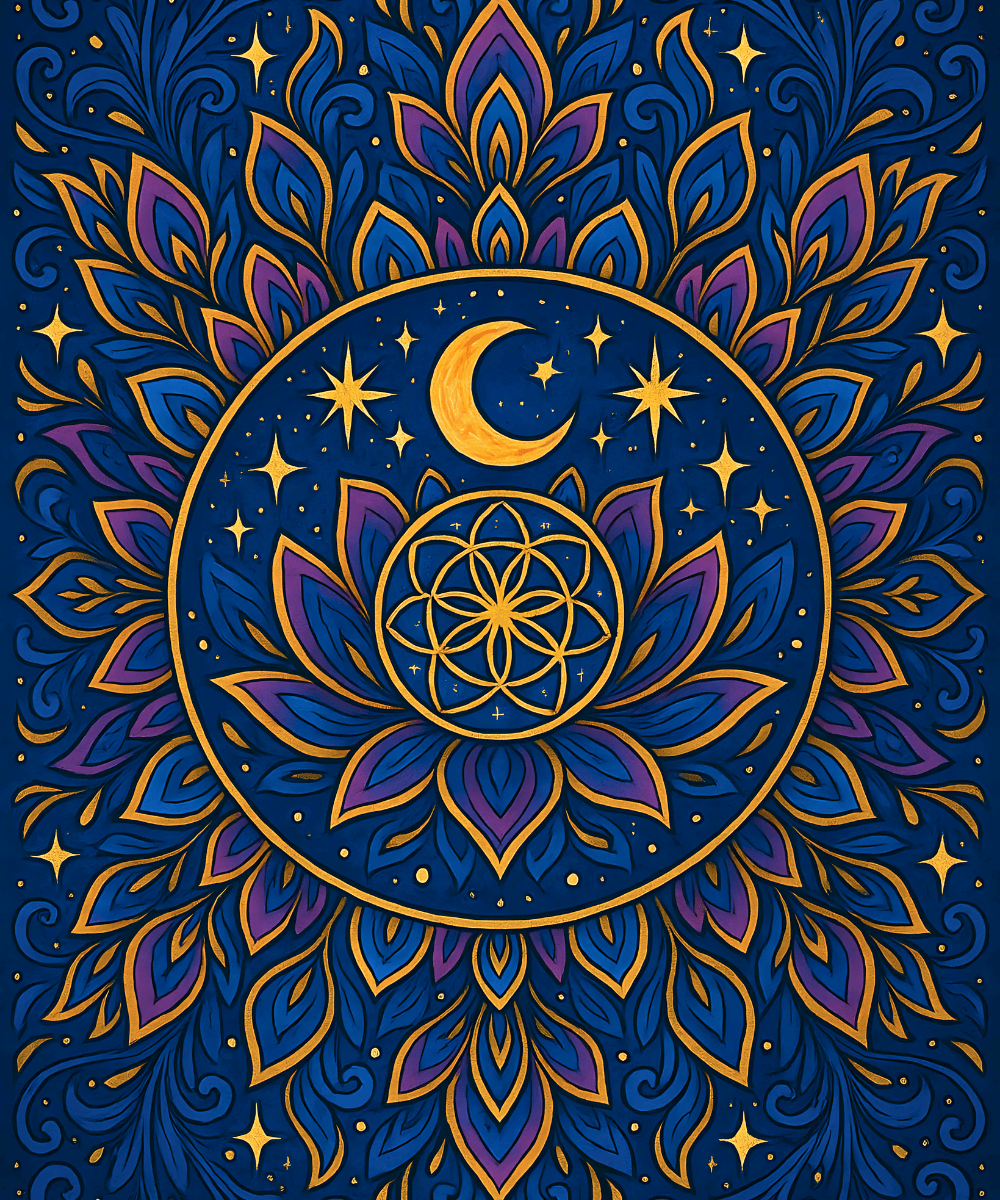 Celestial Bloom (Mandala)