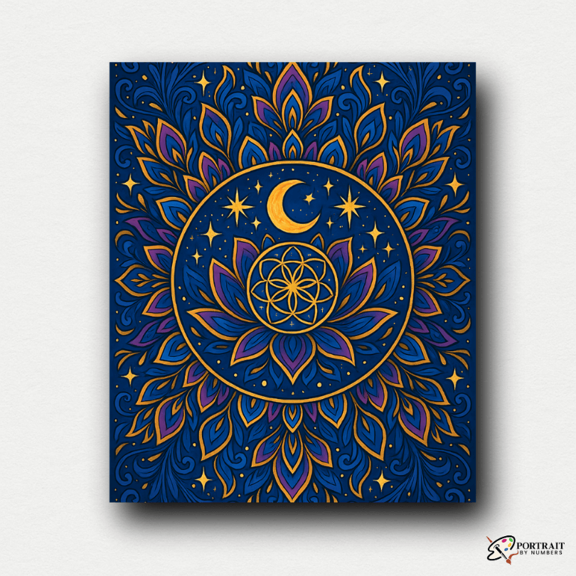 Celestial Bloom (Mandala)