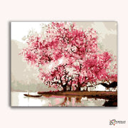 Cherry Blossoms -  Paint by Numbers Kit for Adults -  Portrait By Numbers