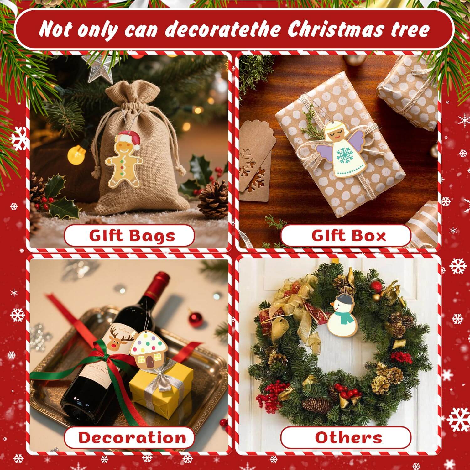 Christmas Magic -  Paint by Numbers Kit for Adults -  Portrait By Numbers