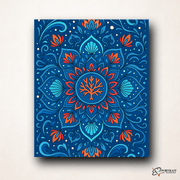 Coral Bloom (Mandala) -  Paint by numbers Kit -  Portrait By Numbers