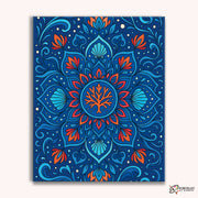 Coral Bloom (Mandala) -  Paint by Numbers Kit for Adults -  Portrait By Numbers