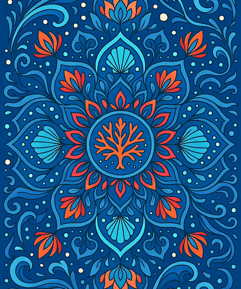 Coral Bloom (Mandala)