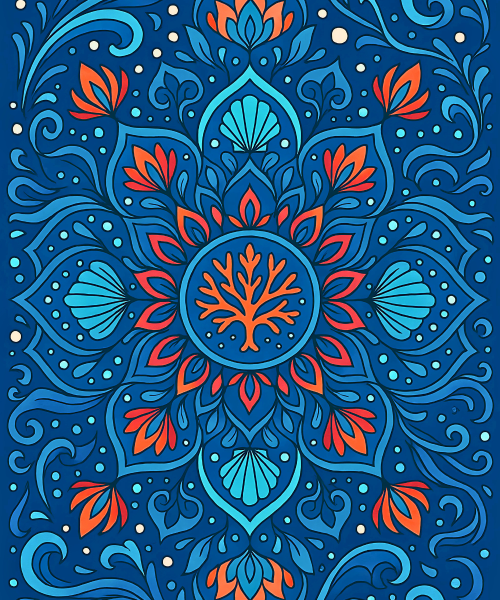 Coral Bloom (Mandala)