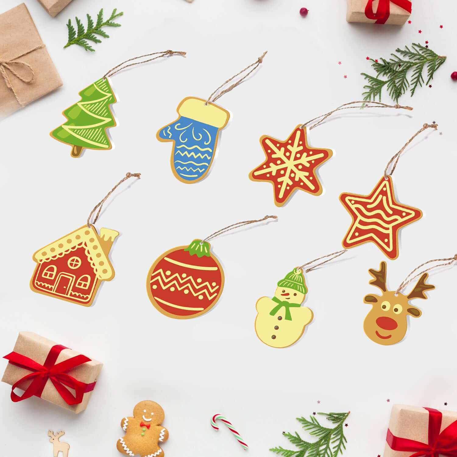 Cozy Christmas -  Paint by Numbers Kit for Adults | Relaxing DIY Art Gift | -  Portrait By Numbers