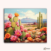 Desert Flora -  Paint by Numbers Kit for Adults -  Portrait By Numbers