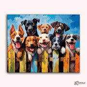 Dog Days of Summer -  Paint by Numbers Kit for Adults -  Portrait By Numbers