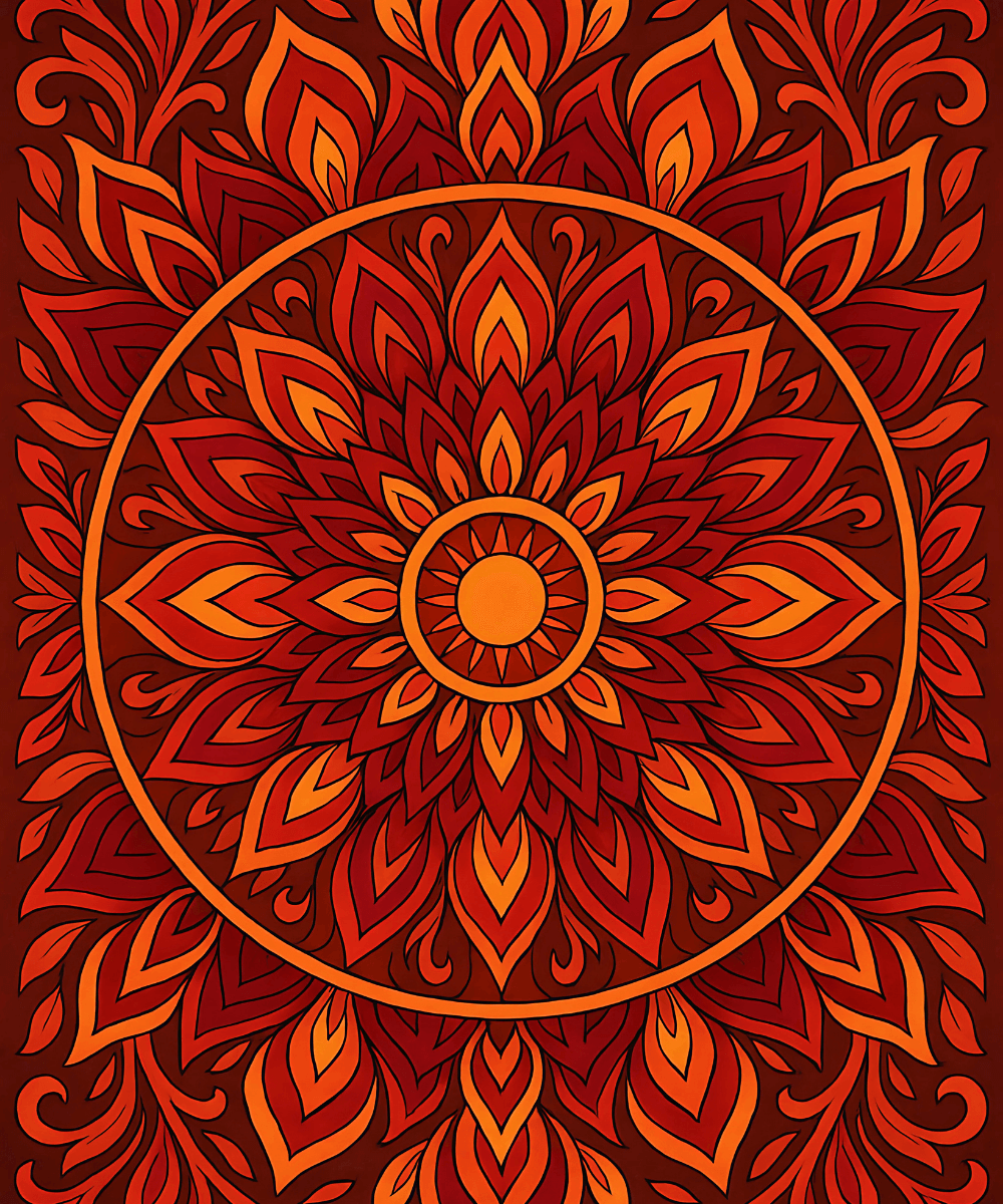 Ember Bloom (Mandala)