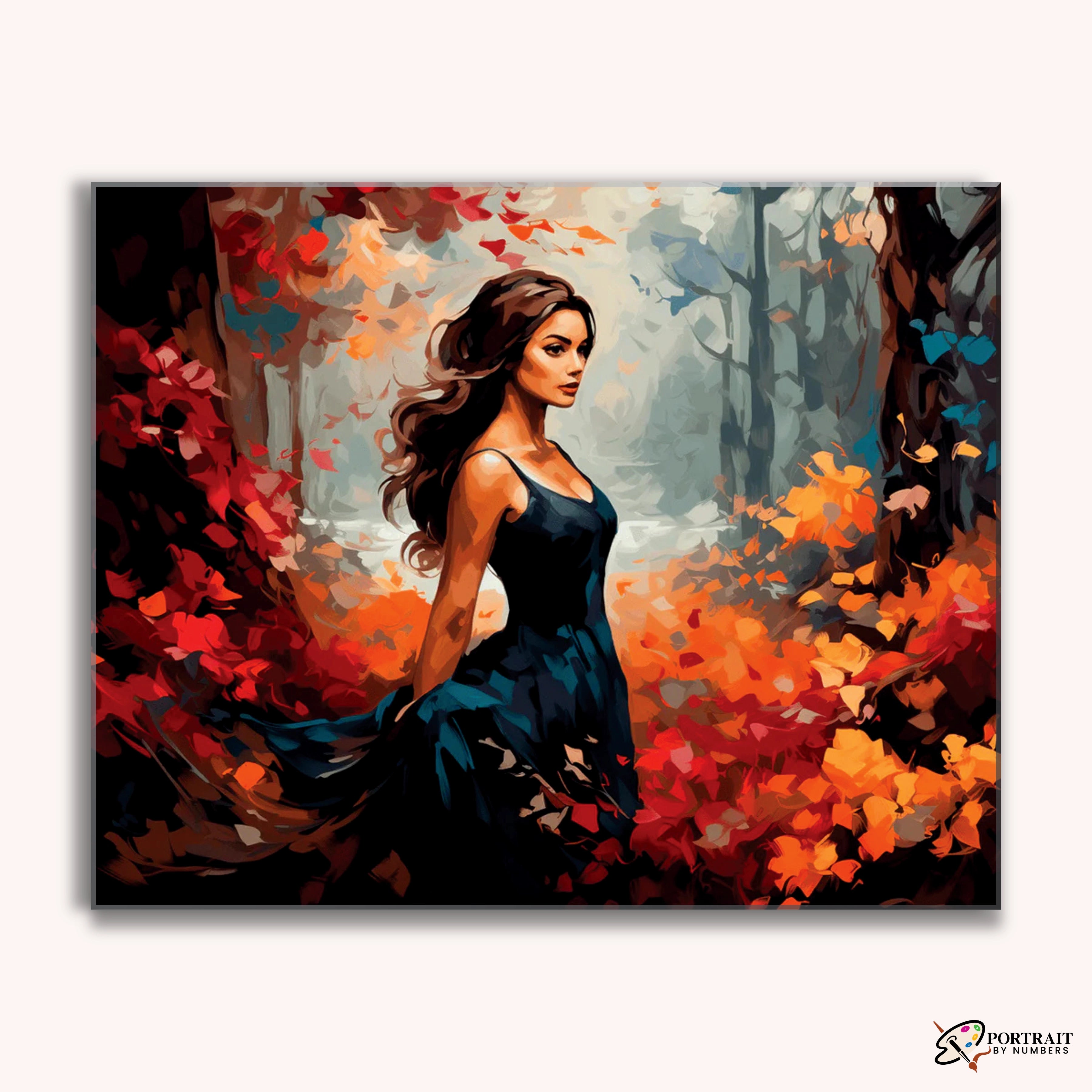 Embers of Grace -  Paint by Numbers Kit for Adults -  Portrait By Numbers