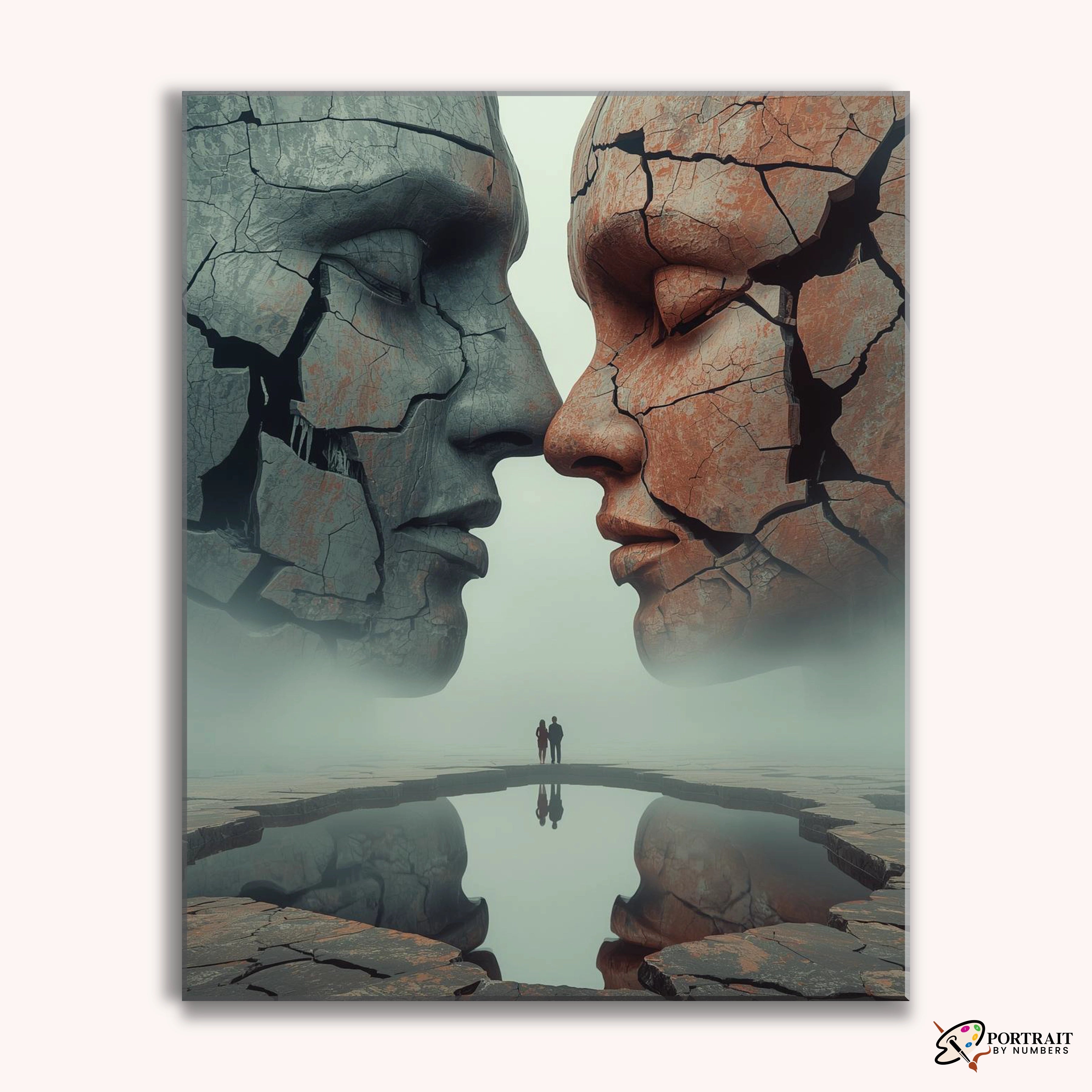 Eternal Bond -  Paint by Numbers Kit for Adults -  Portrait By Numbers