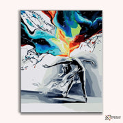 Explosive Ballet Dancer -  Paint by Numbers Kit for Adults -  Portrait By Numbers