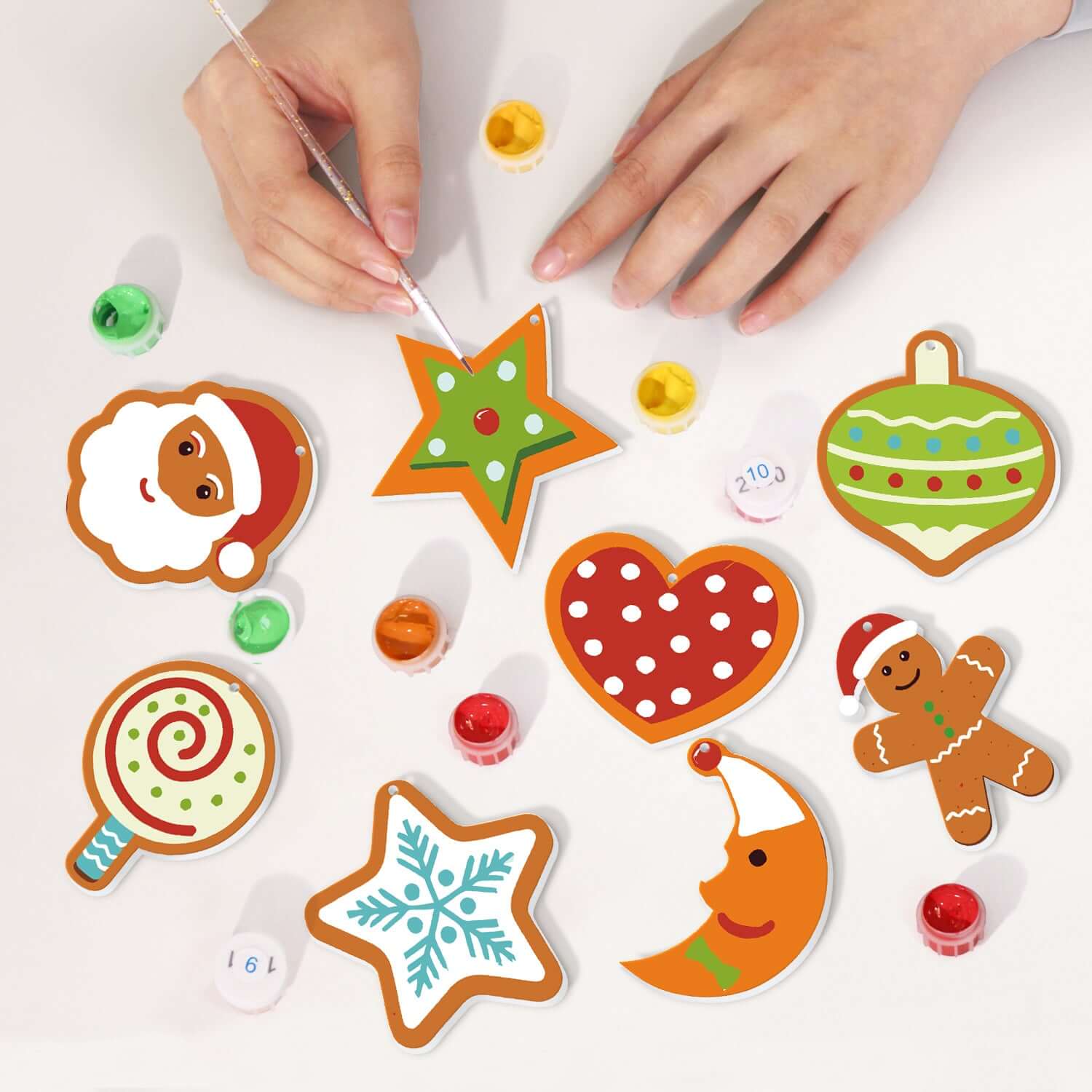 Festive Fun -  Paint by Numbers Kit for Adults -  Portrait By Numbers