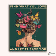 Find What You Love -  Paint by Numbers Kit for Adults -  Portrait By Numbers