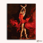 Flamenco Dancer -  Paint by Numbers Kit for Adults -  Portrait By Numbers