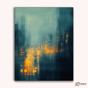 Flashing City Lights -  Paint by Numbers Kit for Adults -  Portrait By Numbers