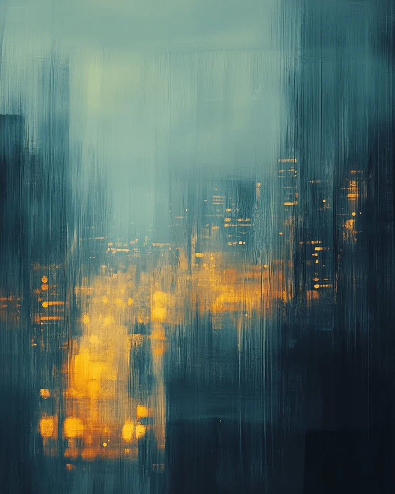 Flashing City Lights