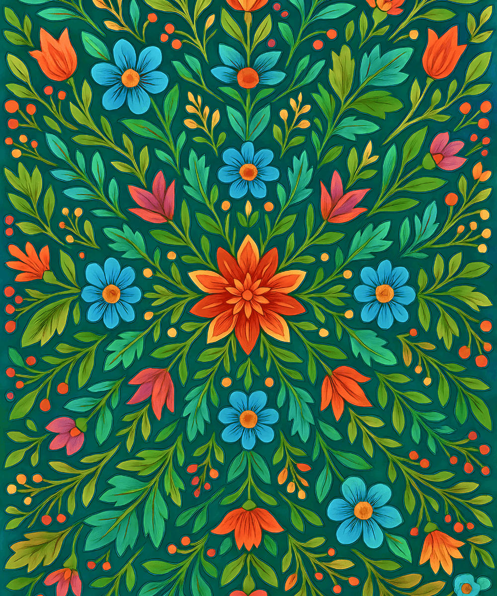Floral Harmony (Mandala)