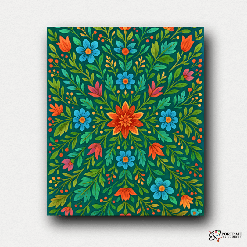 Floral Harmony (Mandala)