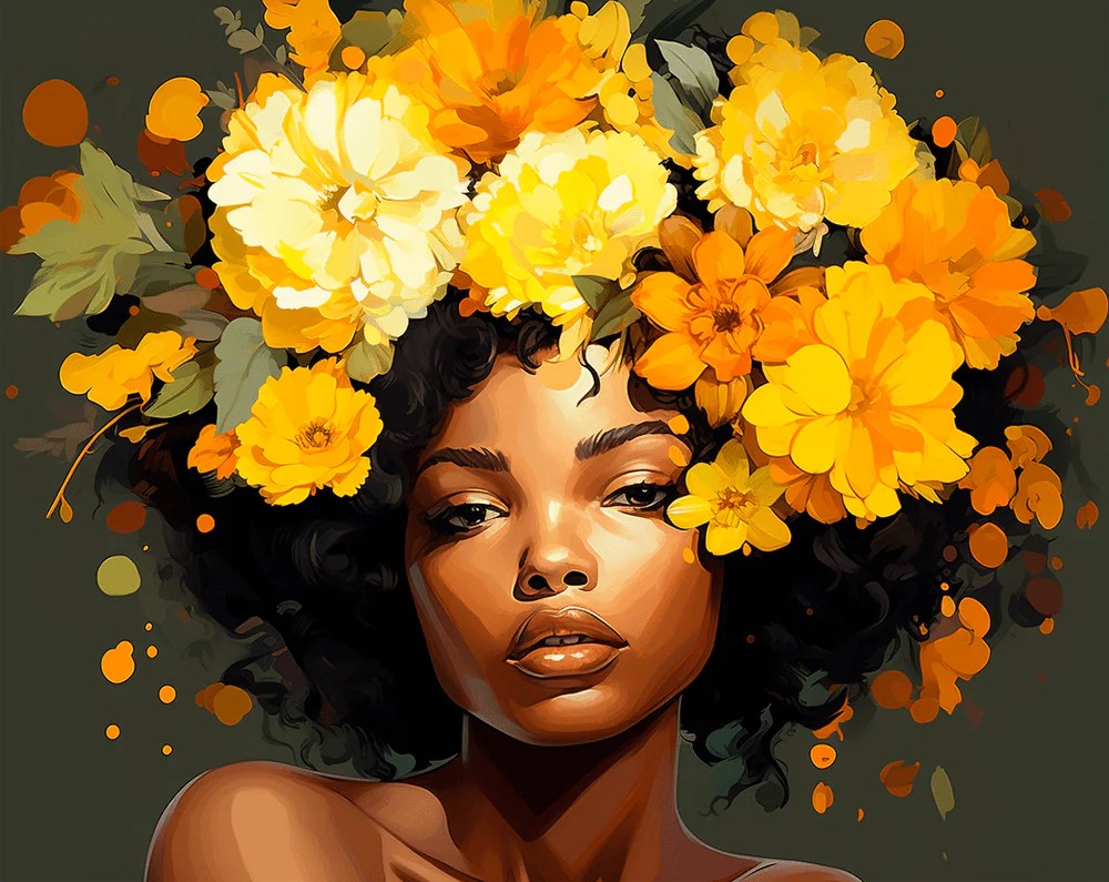 Floral Portrait