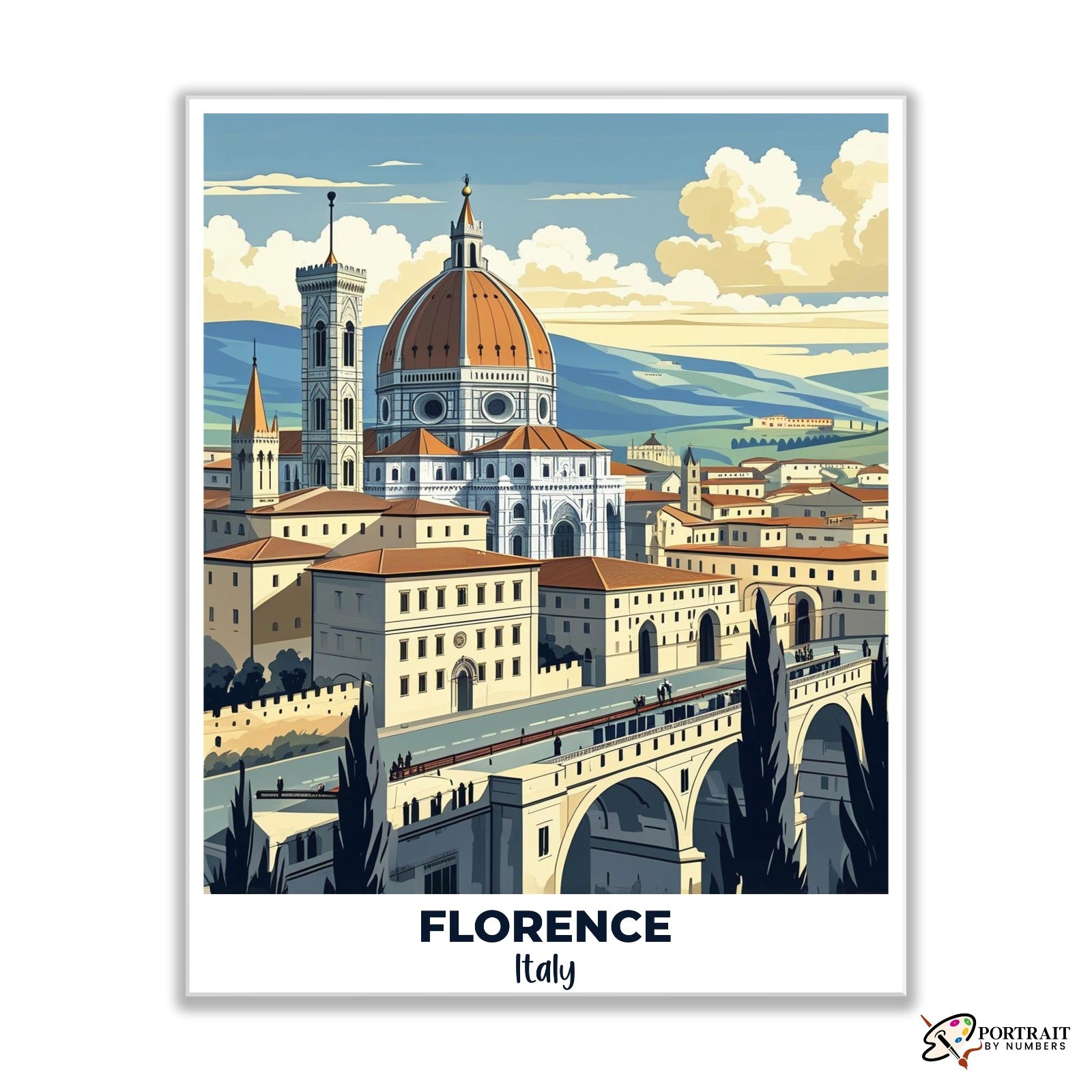 Florence Travel Poster