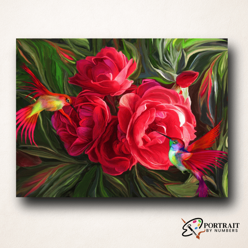 Flower Hummingbirds