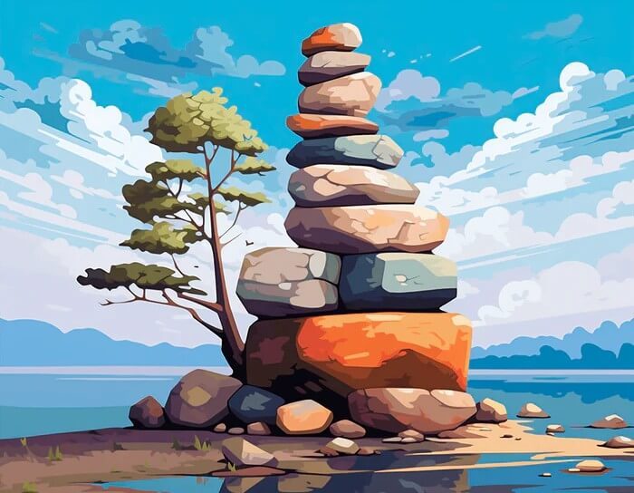 Giant Rock Balancing