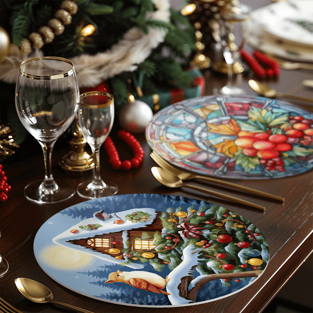 Glass & Light (Set of 4) -  Paint by numbers Kit -  Portrait By Numbers