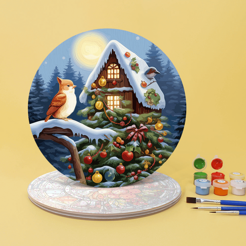 Glass & Light (Set of 4) -  Paint by numbers Kit -  Portrait By Numbers