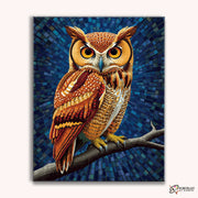 Golden Gaze -  Paint by Numbers Kit for Adults -  Portrait By Numbers