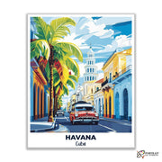 Havana Travel Poster