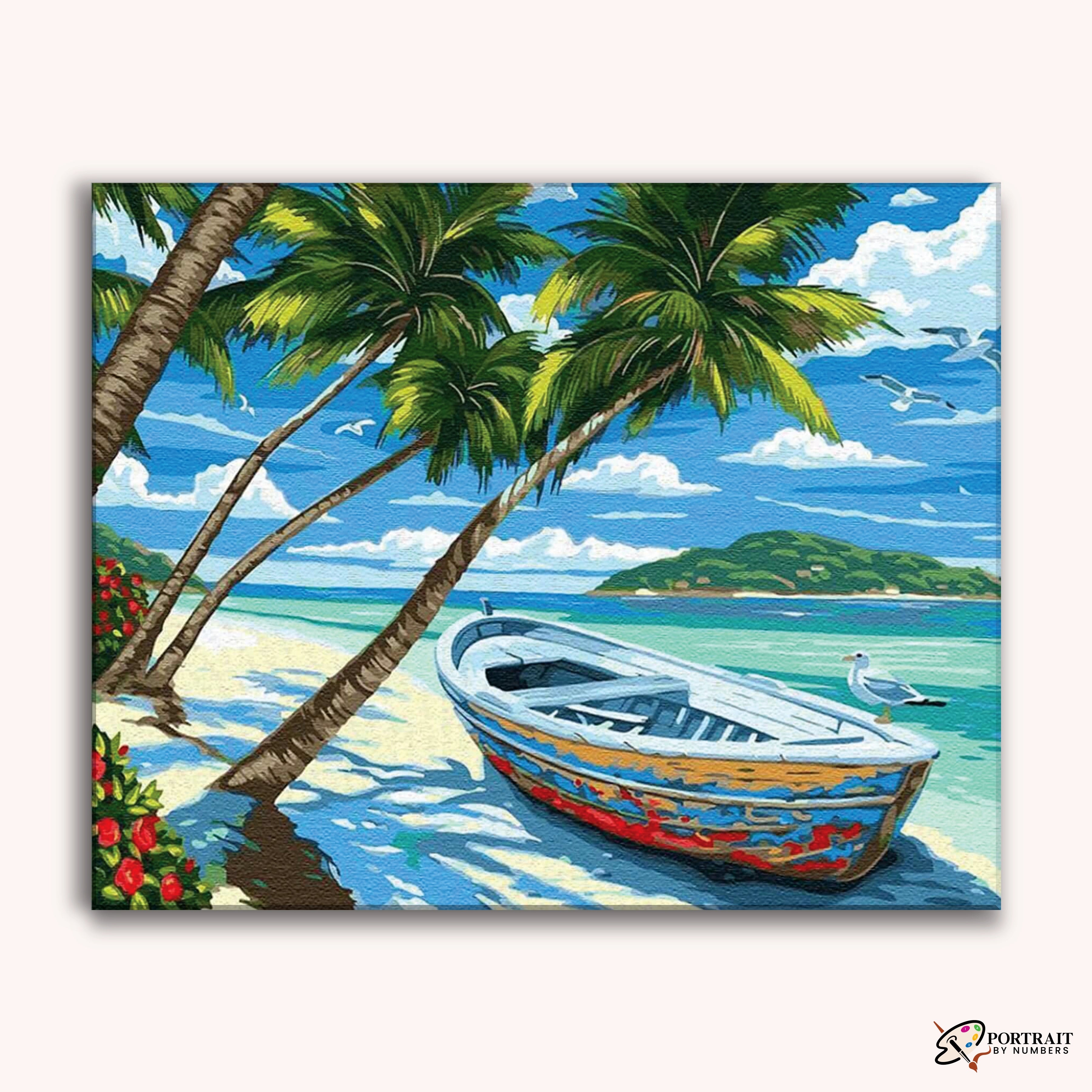 Heavenly Calm -  Paint by Numbers Kit for Adults -  Portrait By Numbers