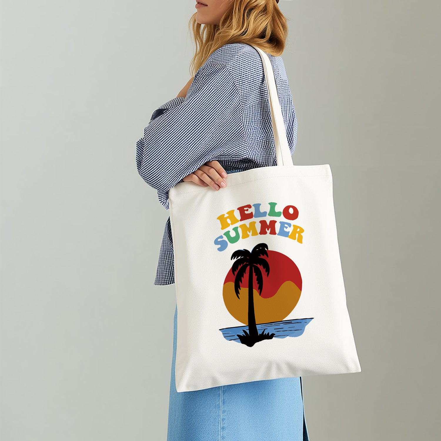 Hello Summer Bag -  Paint by Numbers Kit for Adults -  Portrait By Numbers