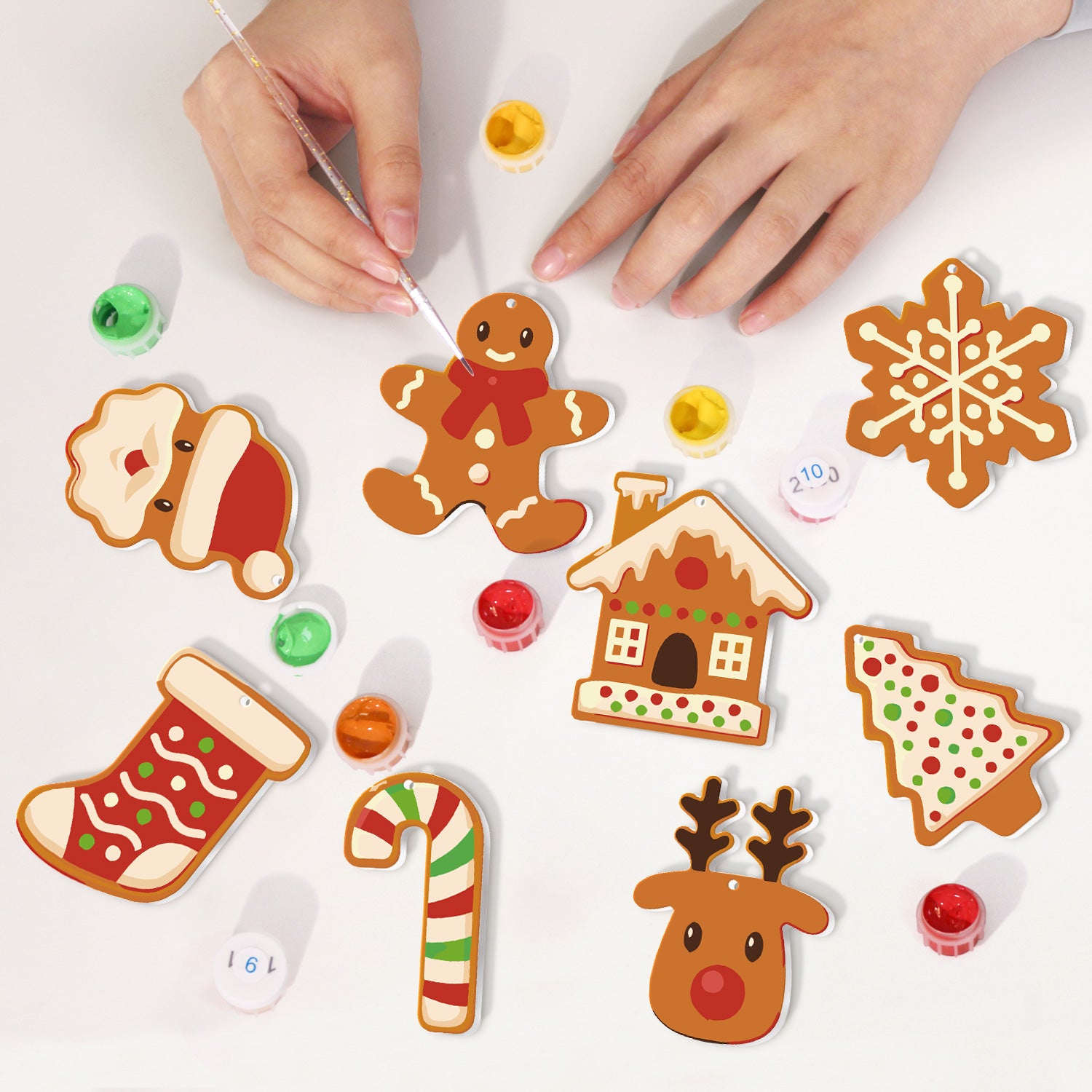 Holiday Classics -  Paint by Numbers Kit for Adults | Relaxing DIY Art Gift | -  Portrait By Numbers