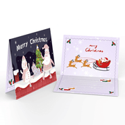 Holiday Magic (Set of 6) -  Paint by numbers Kit -  Portrait By Numbers