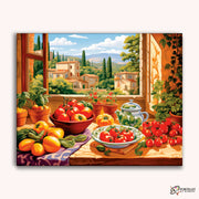 Italian Kitchen -  Paint by Numbers Kit for Adults -  Portrait By Numbers
