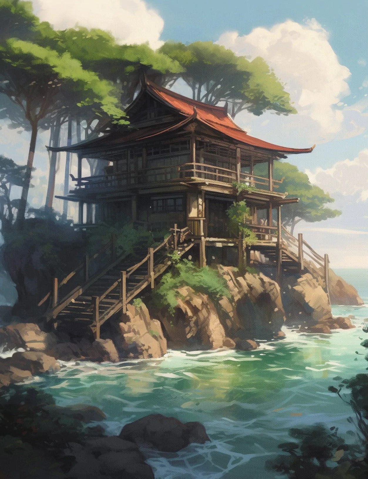 Japanese Ocean Shrine