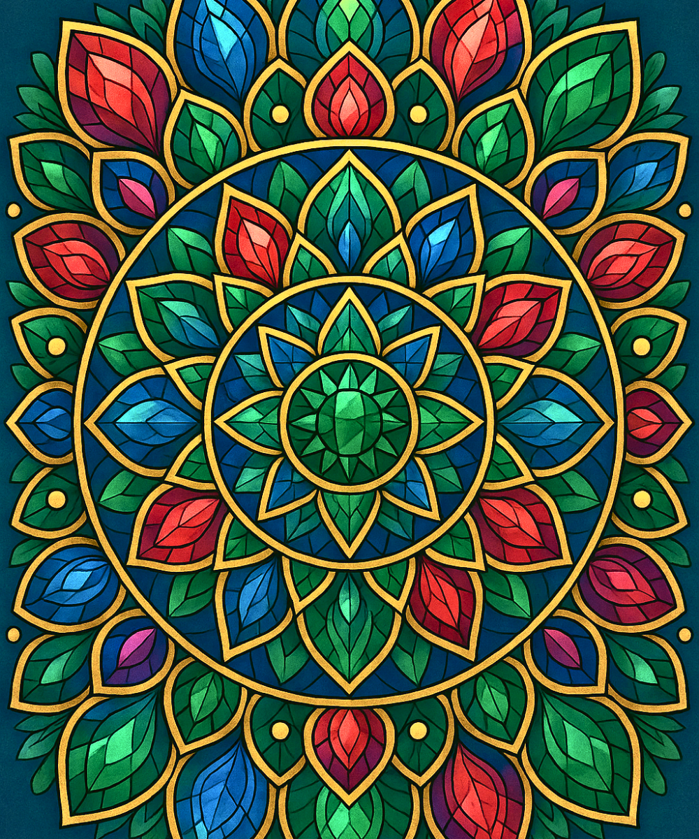 Jewel Garden (Mandala)
