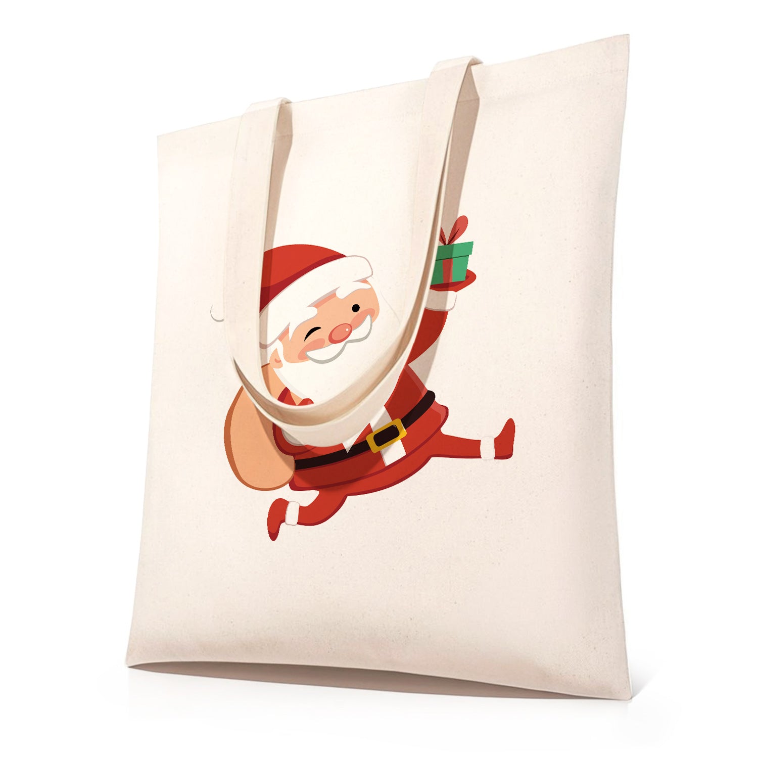 Jolly Santa Bag -  Paint by Numbers Kit for Adults -  Portrait By Numbers