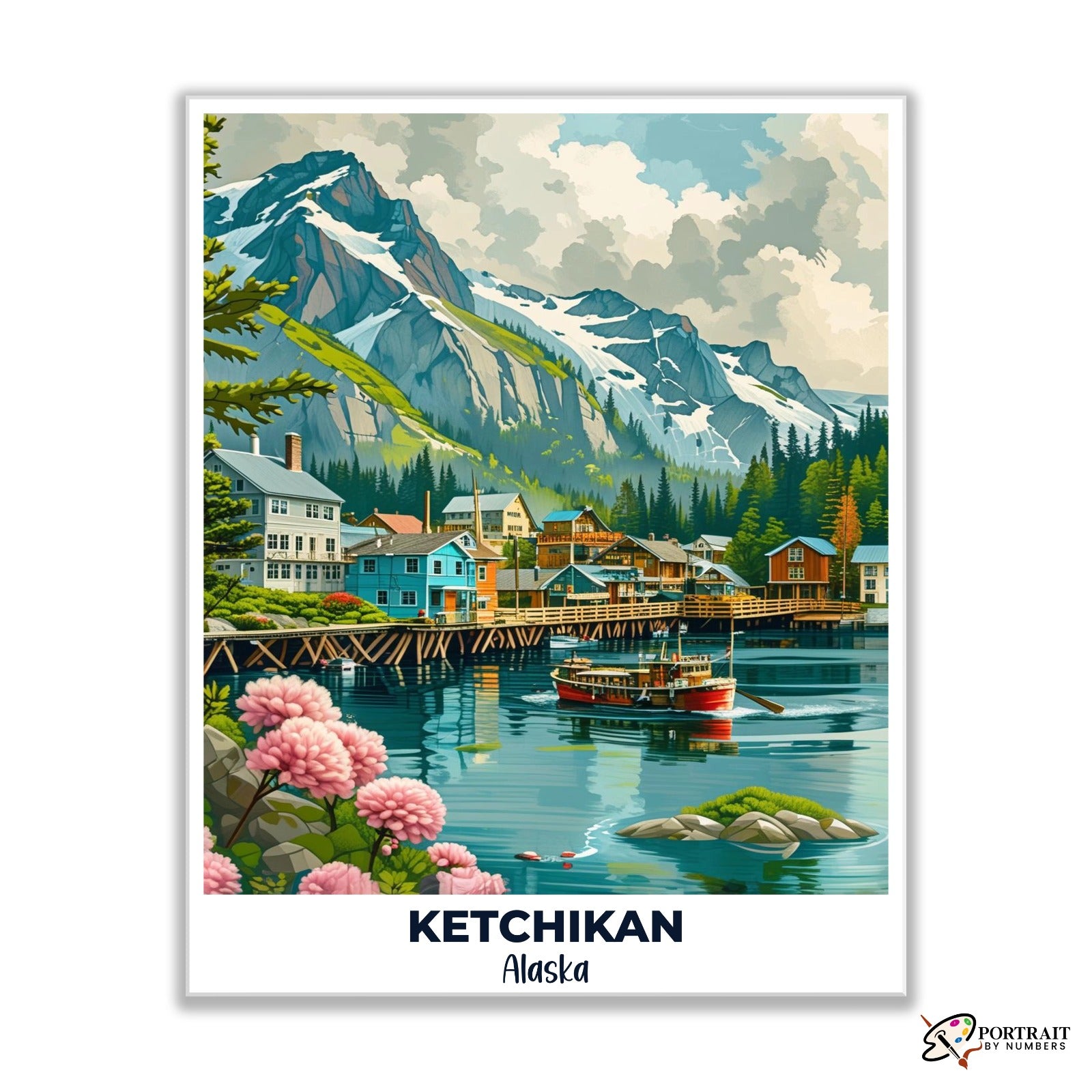 Ketchikan Travel Poster