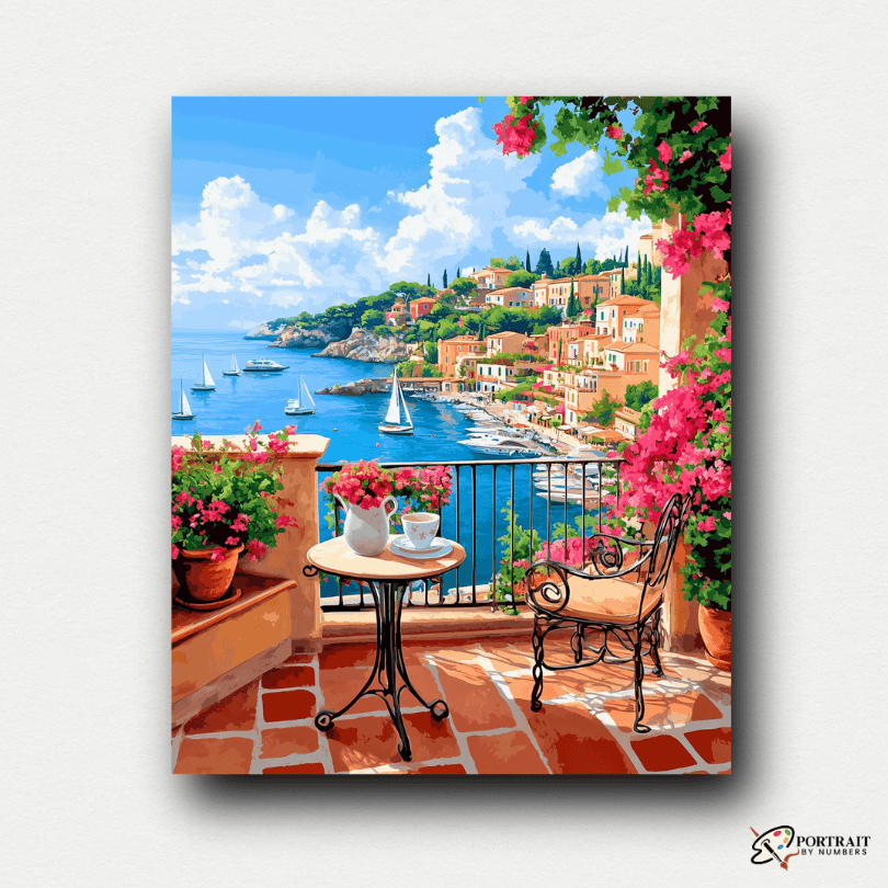 La Vita Bella -  Paint by numbers -  Portrait By Numbers