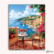 La Vita Bella -  Paint by Numbers Kit for Adults -  Portrait By Numbers