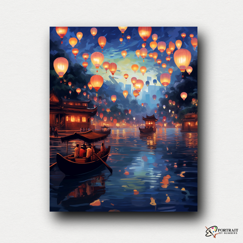 Lanterns on the Water