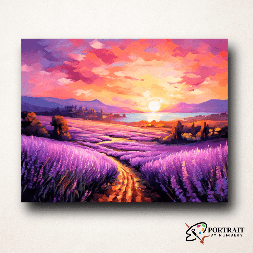 Lavender Sunset