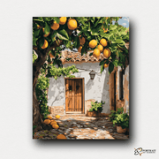 Lemon Yard -  Paint by Numbers Kit for Adults -  Portrait By Numbers