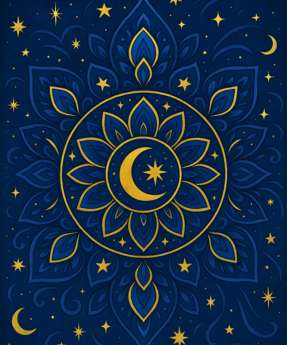 Lunar Bloom (Mandala)