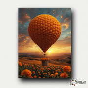 Marigold Skies -  Paint by numbers Kit -  Portrait By Numbers
